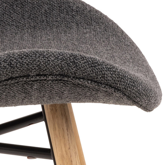 Giga Living - Eetkamerstoel Zaria Antraciet