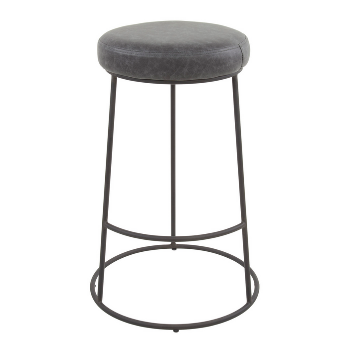 Fraaai - Natadola barkruk 65 cm PU-leer|metaal