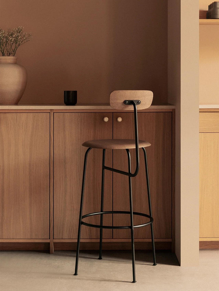 Audo Copenhagen Afteroom Bar barkruk H101 donkerbruin