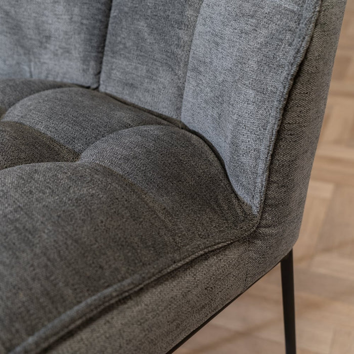 Bronx71 Scandinavische barkruk Jelle antraciet 70 cm