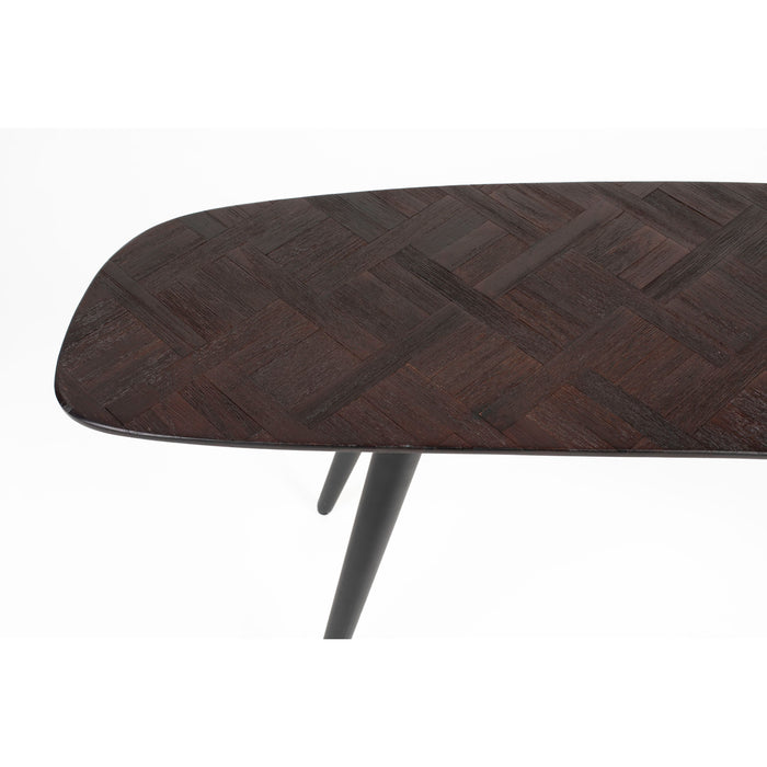 Housecraft Living Webster Bankje| Eettafelbankje Hout Zwart