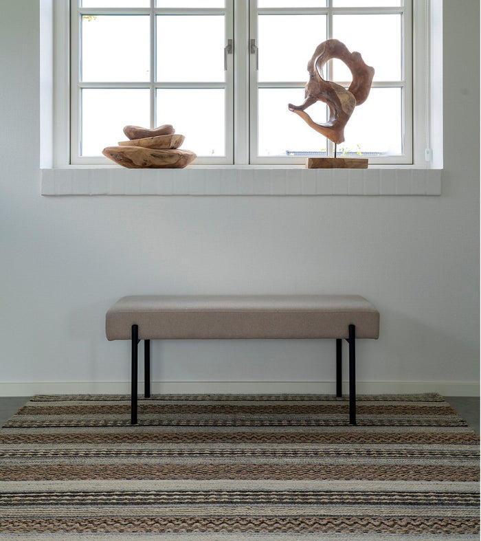 House Nordic Morena 200 x 300 cm Vloerkleed Naturel | Grijs