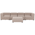 Beliani - AREZZO - Bankenset - Beige - Polyester