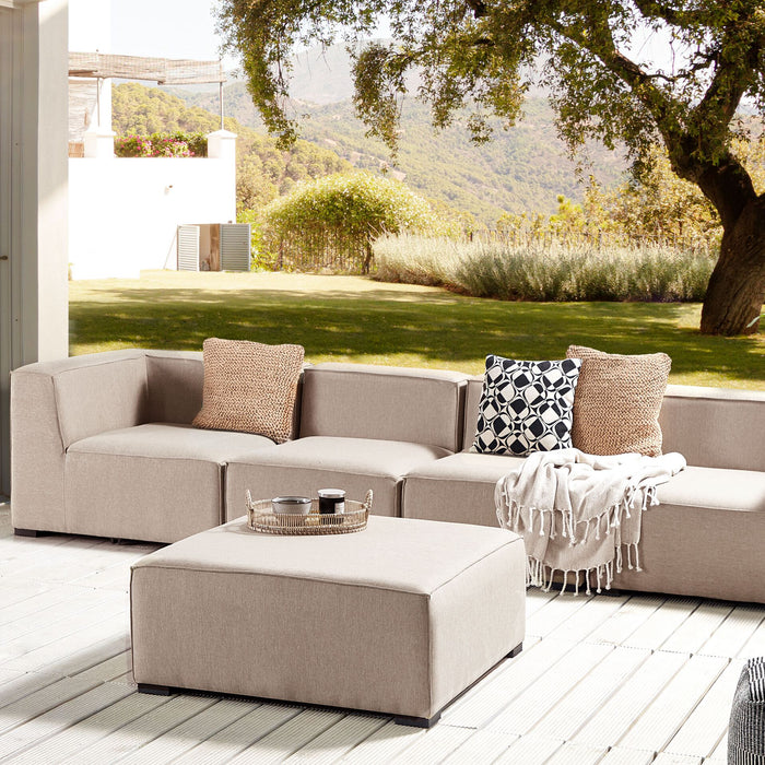 Beliani - AREZZO - Bankenset - Beige - Polyester
