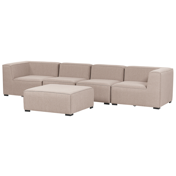 Beliani - AREZZO - Bankenset - Beige - Polyester