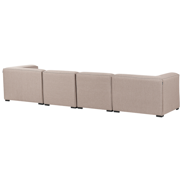 Beliani - AREZZO - Bankenset - Beige - Polyester