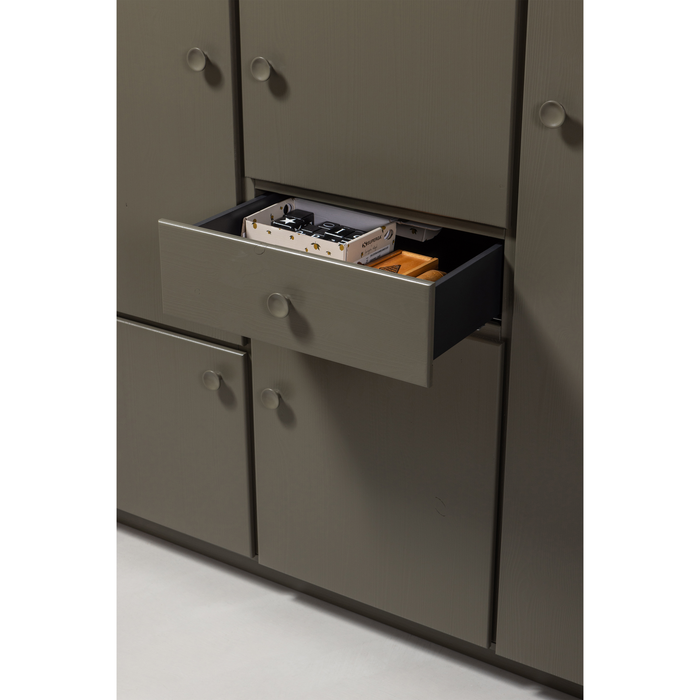 WOOOD Alfie kledingkast breed 160 cm - Grenen - Forest