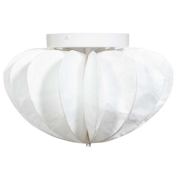 WOOOD Dalia plafondlamp - Papier - Wit - 28xØ40 cm