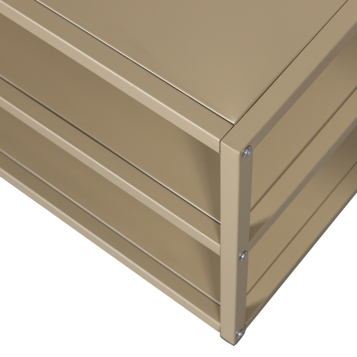 WOOOD tv-meubel Teun - Metaal - Clay - 40x120x35 cm