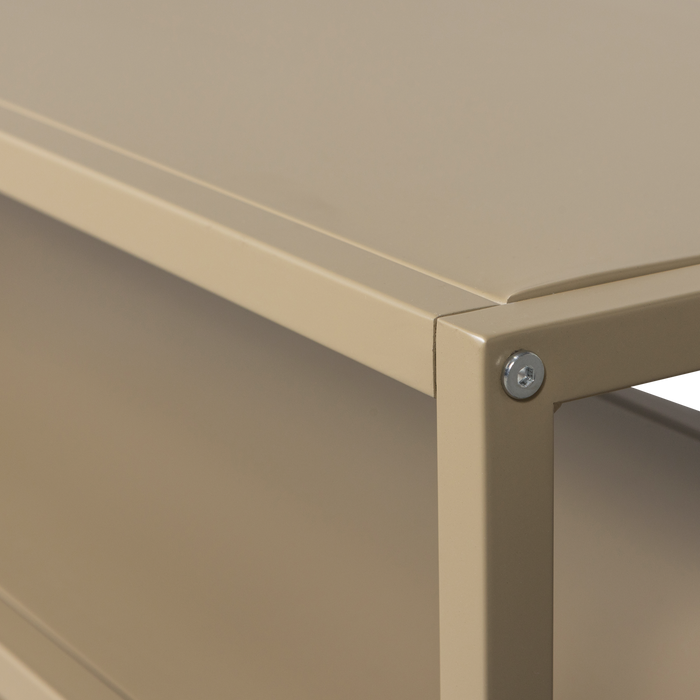 WOOOD tv-meubel Teun - Metaal - Clay - 40x120x35 cm