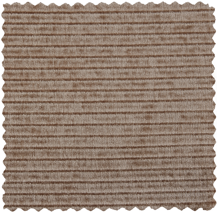 WOOOD Mojo Eetbankje 164 cm - Ribstof - Donker Zand - 49x164x45
