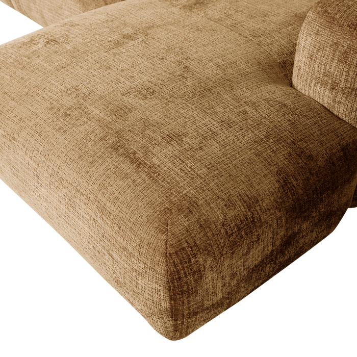 WOOOD Cloud Chaise Longue Rechts - Geel