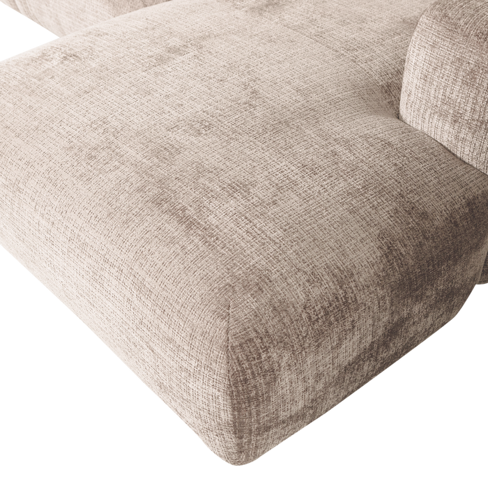 WOOOD Cloud Chaise Longue Rechts - Naturel