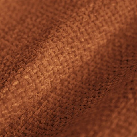 Micadoni Home Blair Hoekbank met Chaise Longue Rechts - Chenille - Terracotta