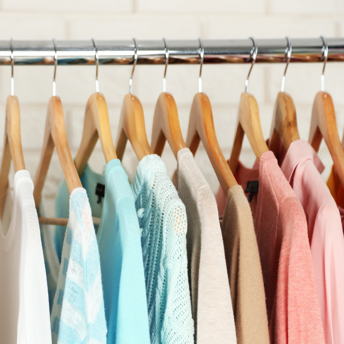 Nordix Kledinghangers Set 8 stuks Hout Kleerhangers