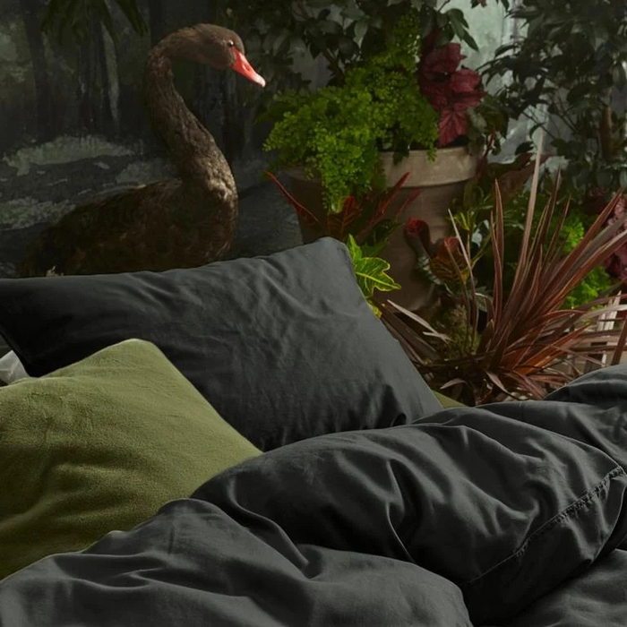 Minte Dekbedovertrek 200x220+2/60x70 Anthracite