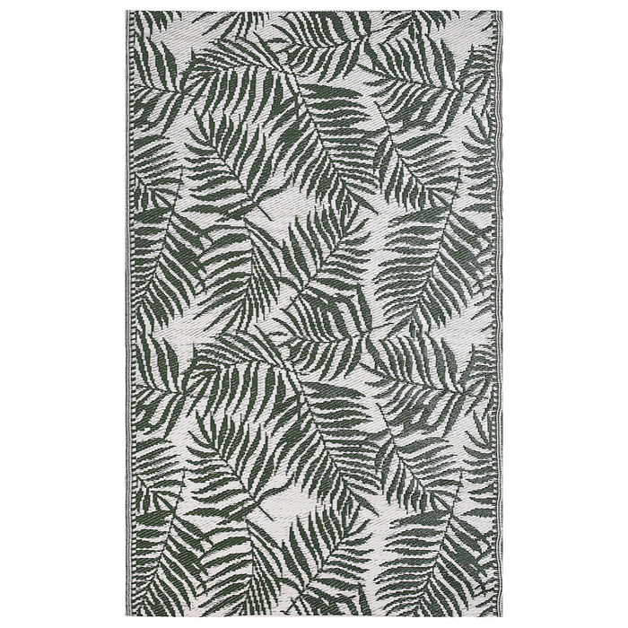 Beliani-KOTA-Outdoor kleed-Donkergroen-120 x 180 cm-Polypropyleen