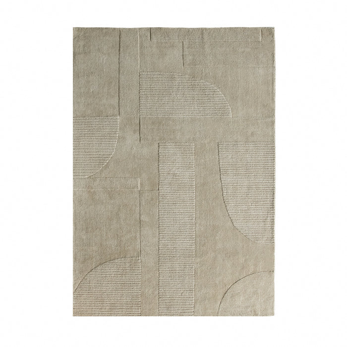 by fonQ Shapes Vloerkleed 200 x 290 cm - Sage Green