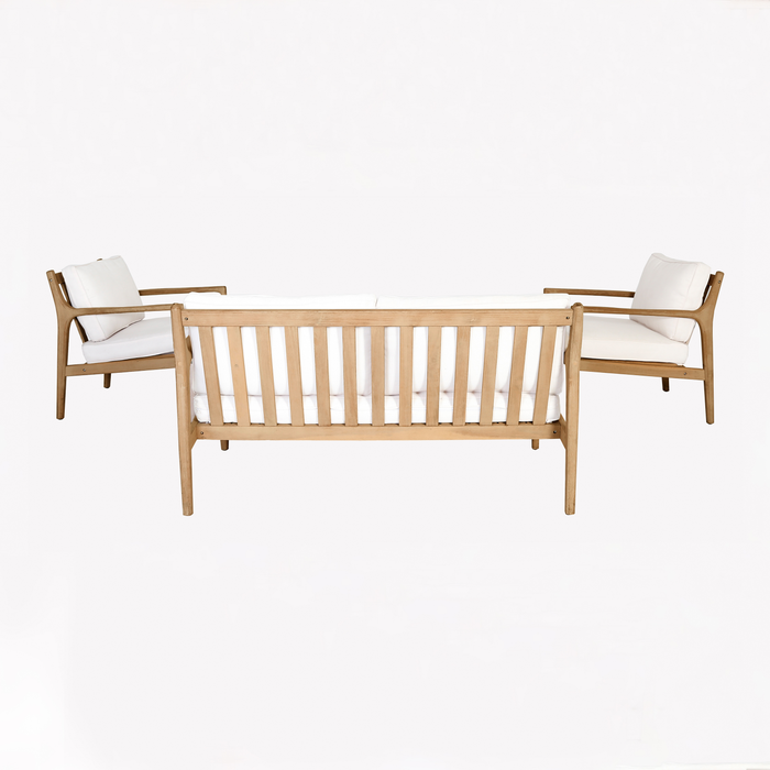 by fonQ Santorini Loungeset - Acaciahout