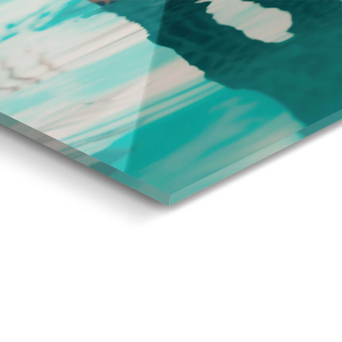 Reinders - Pool Leopard - Glasschilderij 78x116cm