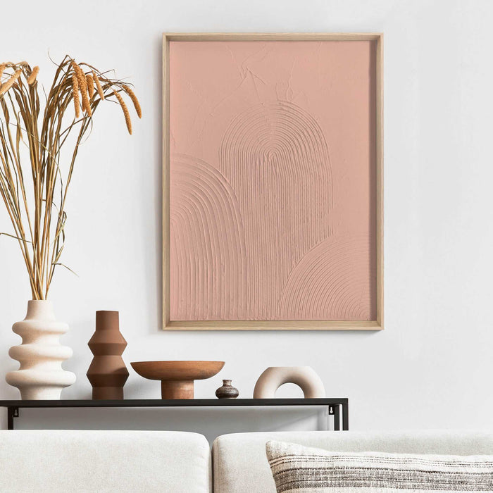 Reinders - Arches Craft Art Schilderij - 40 x 30 cm - Terra Pink