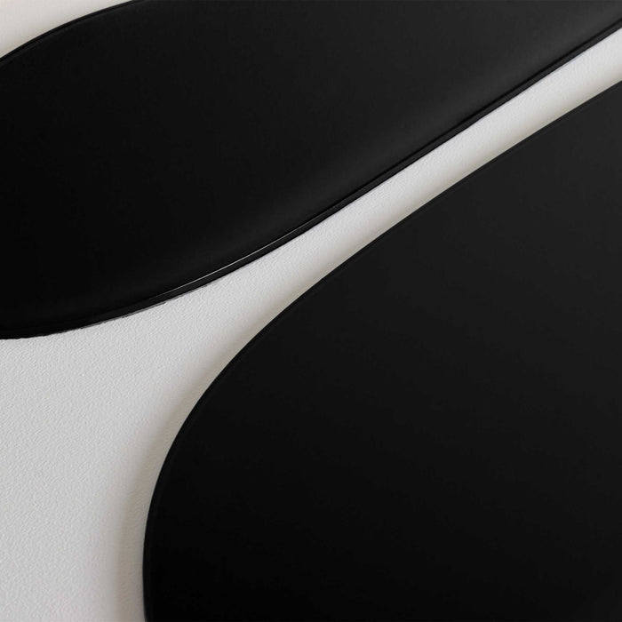 Reinders - Black Duo - Relief Art Schilderij 70x50cm Hout