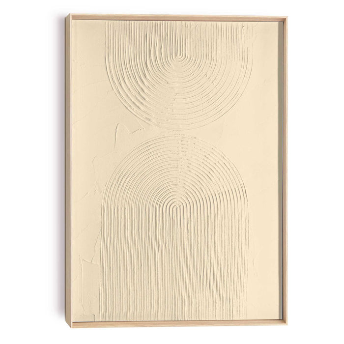 Reinders - Arch Craft Art Schilderij - 70 x 50 cm - Sand Beige