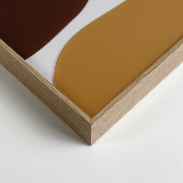 Reinders - Connected Relief Art Schilderij - 70 x 50 cm - Terra Teints