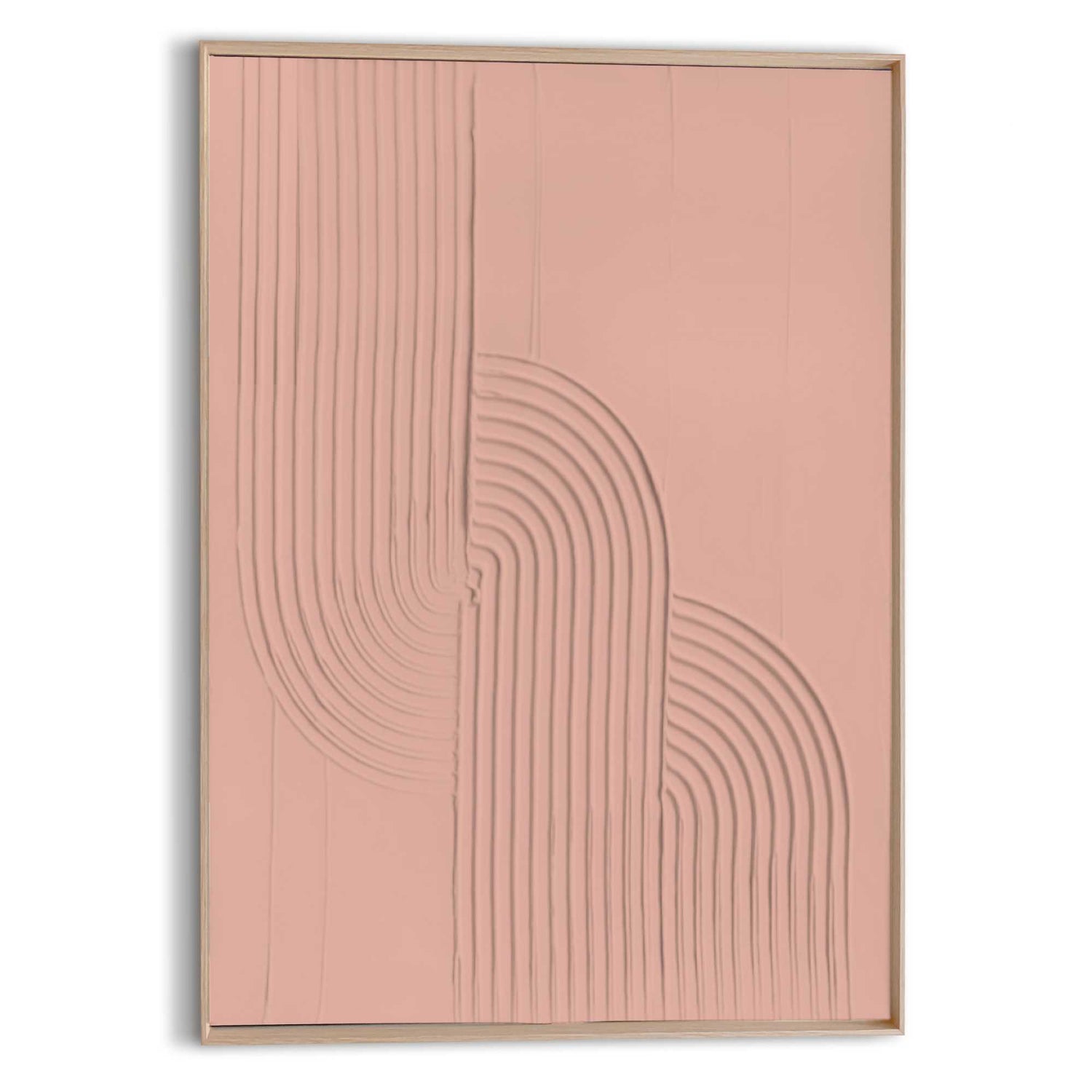 Reinders - Knot Craft Art Schilderij - 70 x 50 cm - Terra Pink