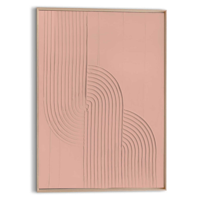 Reinders - Knot Craft Art Schilderij - 70 x 50 cm - Terra Pink