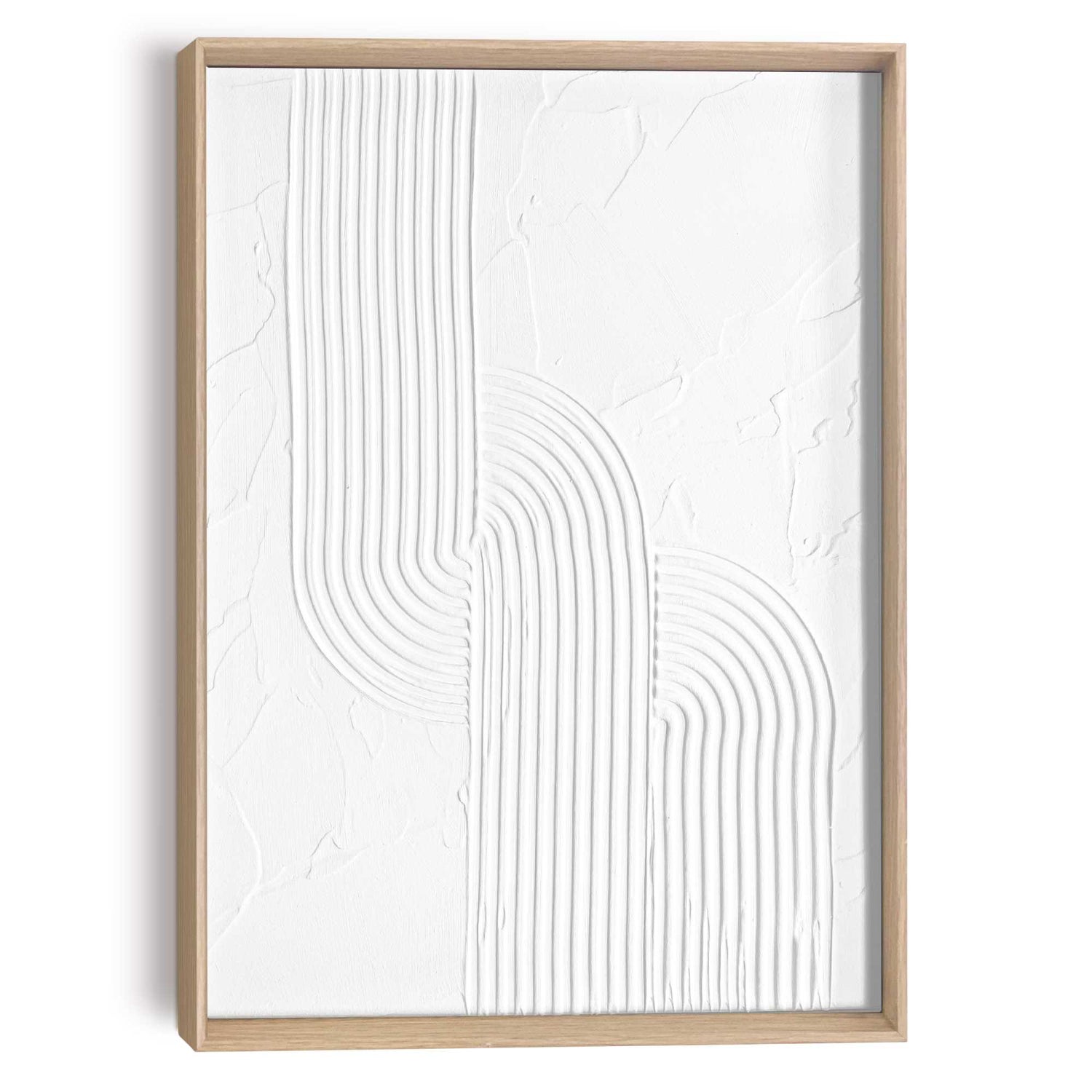 Reinders - Knot Craft Art Schilderij - 40 x 30 cm - Wit