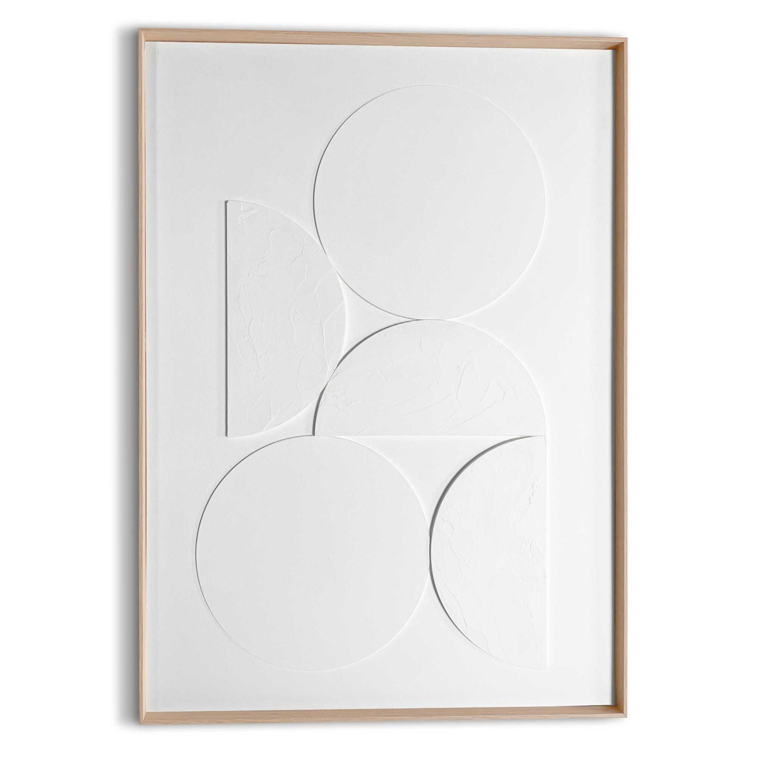 Reinders - Planets - Relief Art Schilderij 70 x 50 cm - Wit