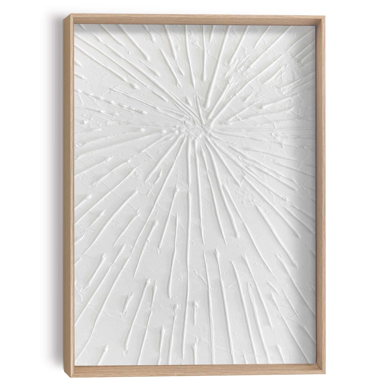 Reinders - Beams White - Craft Art Schilderij 40x30cm Hout