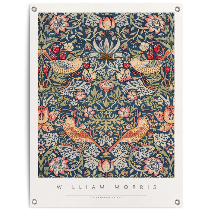 Reinders - William Morris Strawberry thief - Tuinposter 80x60cm