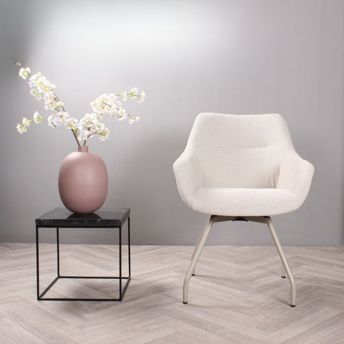 DS4U Rosario eetkamerstoel met beige poot - naturel