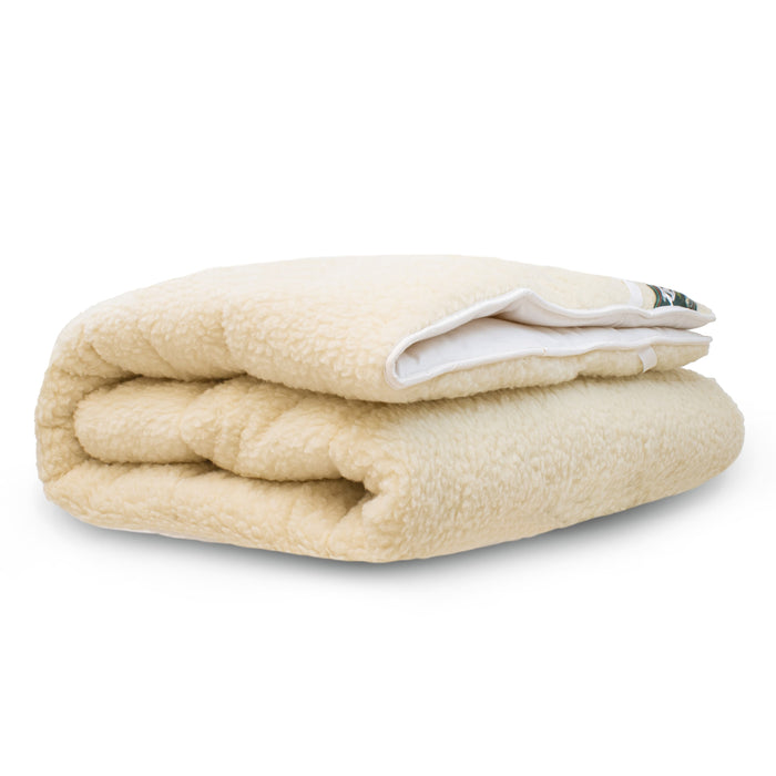 Terschellinger Wolweelde - Zuiver Wollen Matrasoplegger - 180 x 210