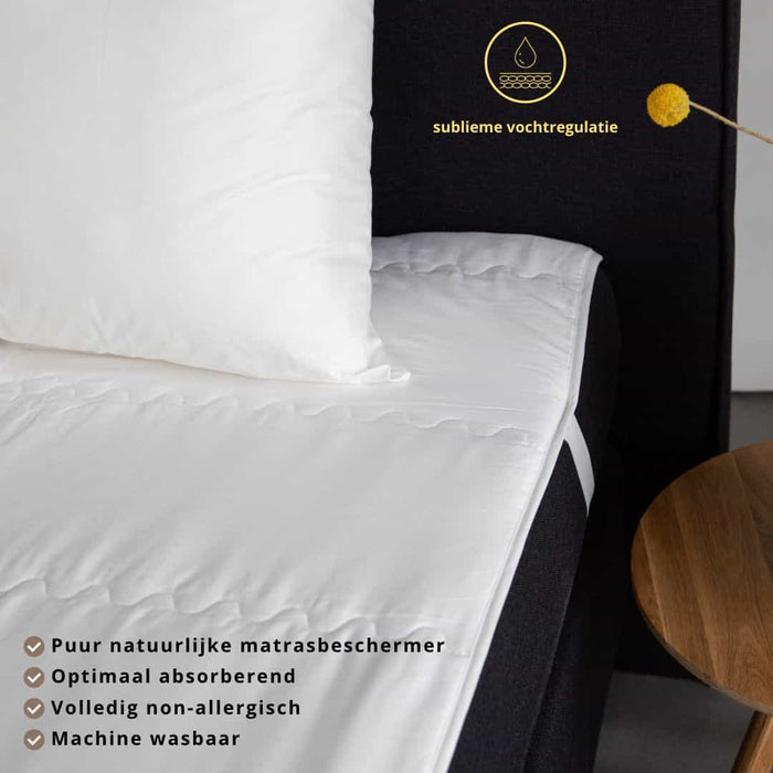 Cool Cotton - 100% Katoenen Matrasoplegger - 160 x 200