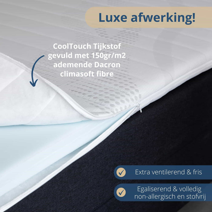 H&D Soft Sense - Koudschuim Topmatras - 80x190cm