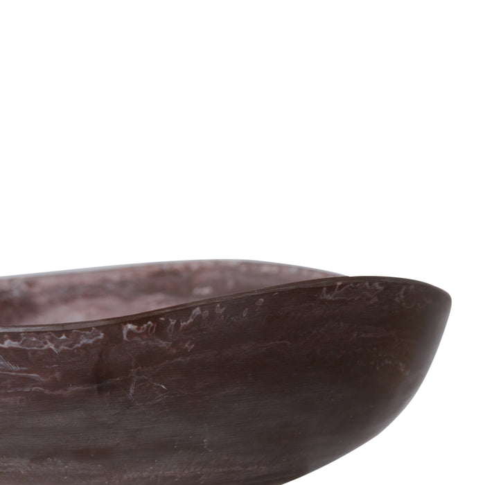 HKliving Patio Schaal Ø 28 cm - Burgundy