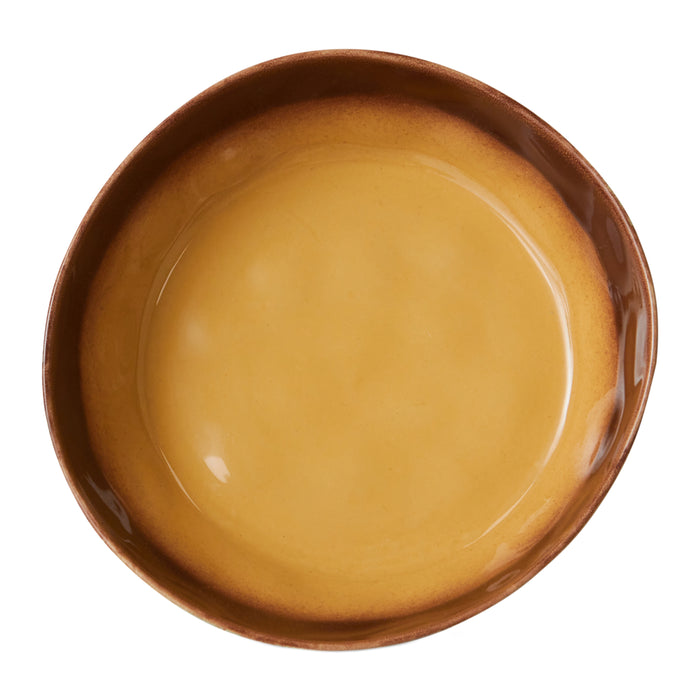 HKliving 70's Diep Bord Ø 19,5 cm - Set van 2 - Cove