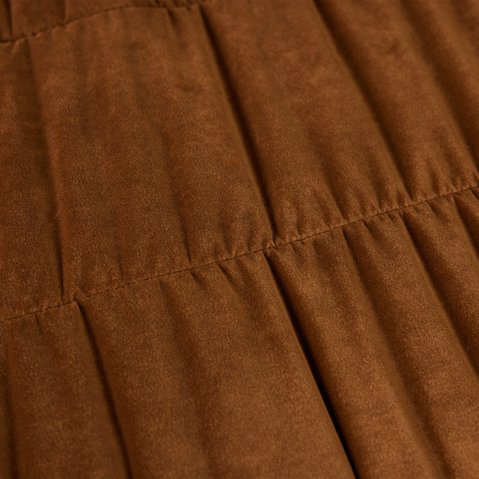 HKliving Club 4-zitsbank - Royal Velvet - Caramel