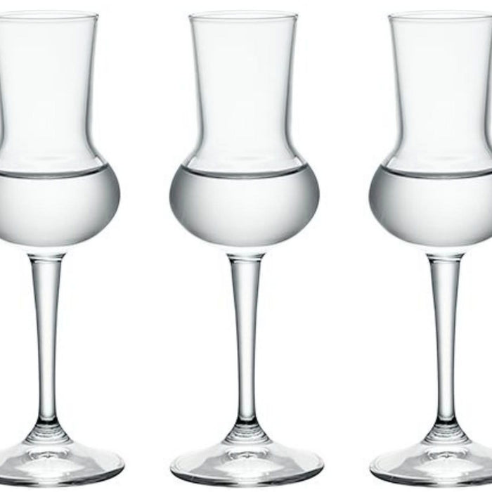 Bormioli Grappaglazen Restaurant - 80 ml - 3 stuks