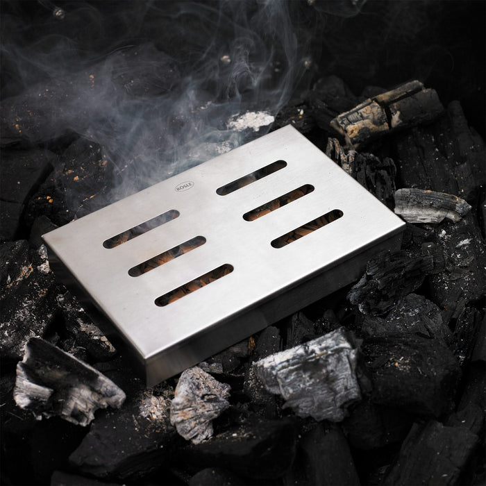 Rösle Barbecue - Rookbox - 21.5x13.5x3.8 cm - RVS - Rösle