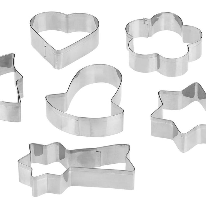 Westmark Koekvormpjes RVS - 6 Stuks
