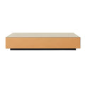 HKliving Mirror Block Salontafel - Smokey Brown