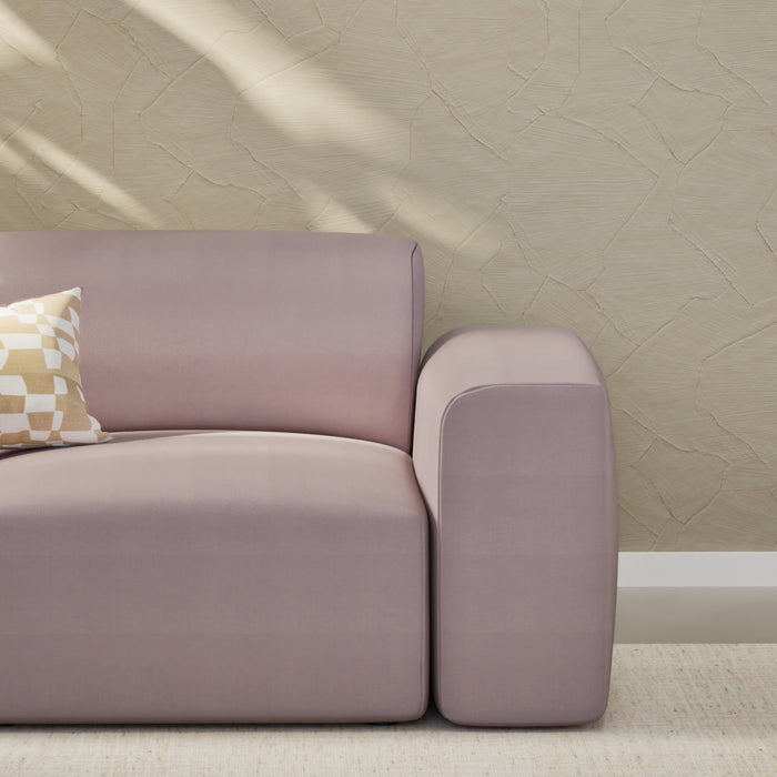 NADUVI Collection Nina Hoekbank Links - Velvet - Lila