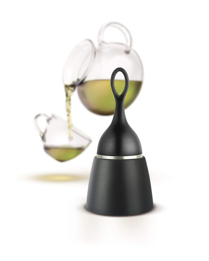 Thee ei Floatea Zwart - AdHoc