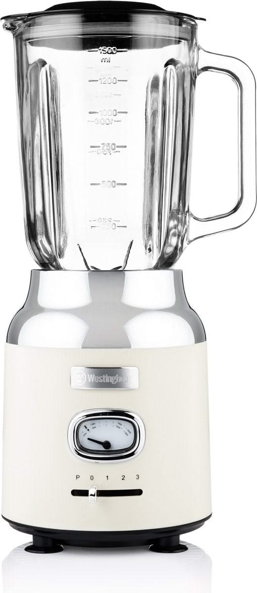 Westinghouse Retro Bundel - Waterkoker + Broodrooster + Blender - Wit