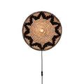 GOOD&MOJO Wandlamp Andros - Naturel|Zwart - Ø45cm