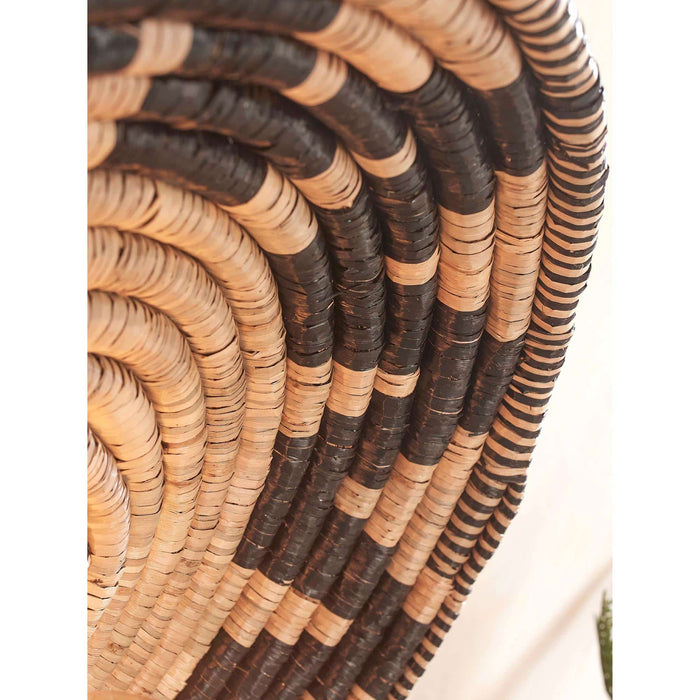 GOOD&MOJO Wandlamp Andros - Naturel|Zwart - Ø45cm